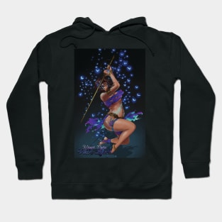 Kenna's Blue Fire Hoodie